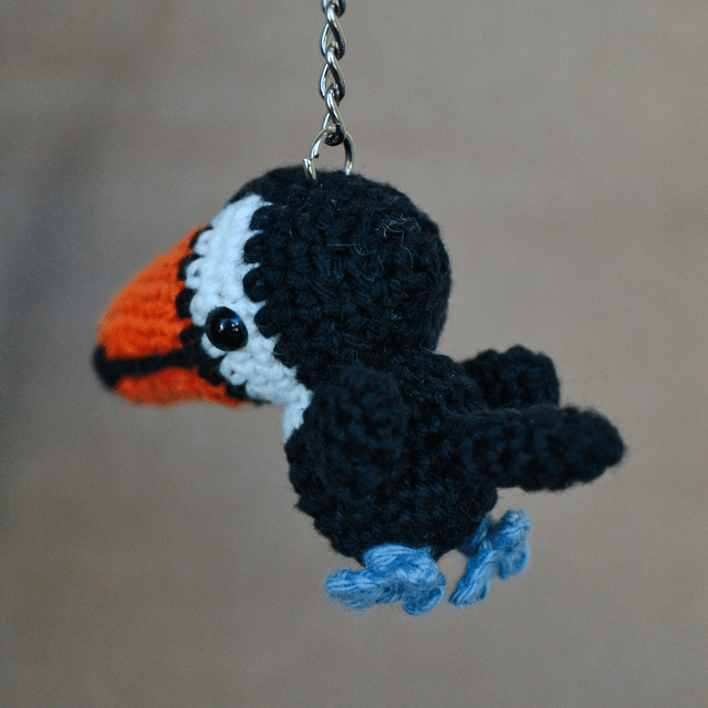 Crochet Bird - Tucan
