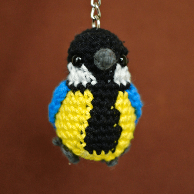 Crochet Bird - Great Tit