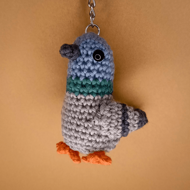 Crochet Bird - Pigeon 