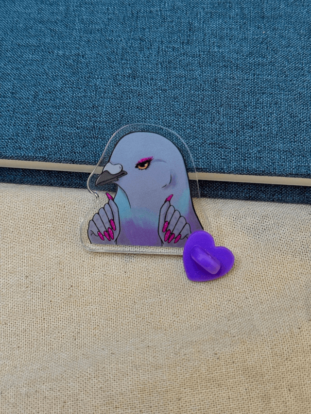 Acrylic Pigeon Pins