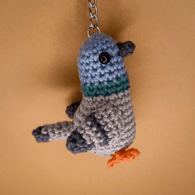 Crochet Bird - Pigeon 