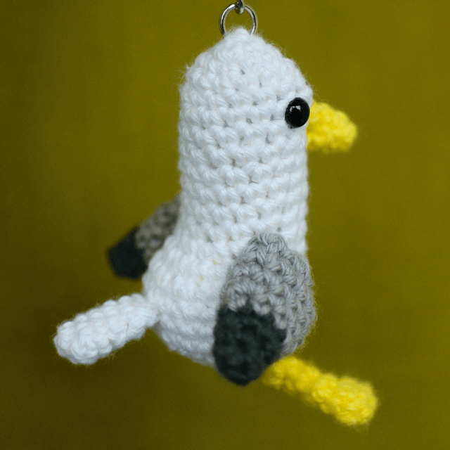 Crochet Bird - Seagull