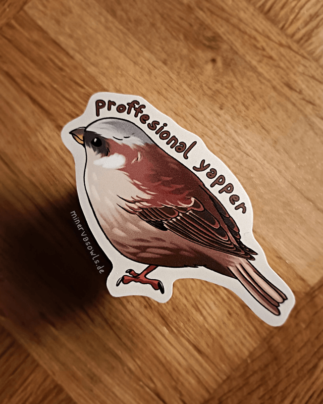 Sparrow Sticker Set 2