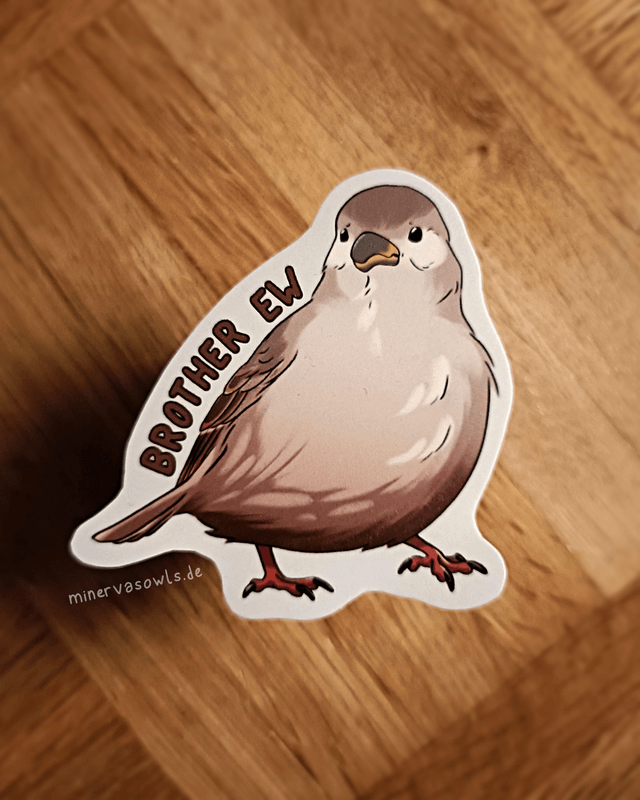 Sparrow Sticker Set 2